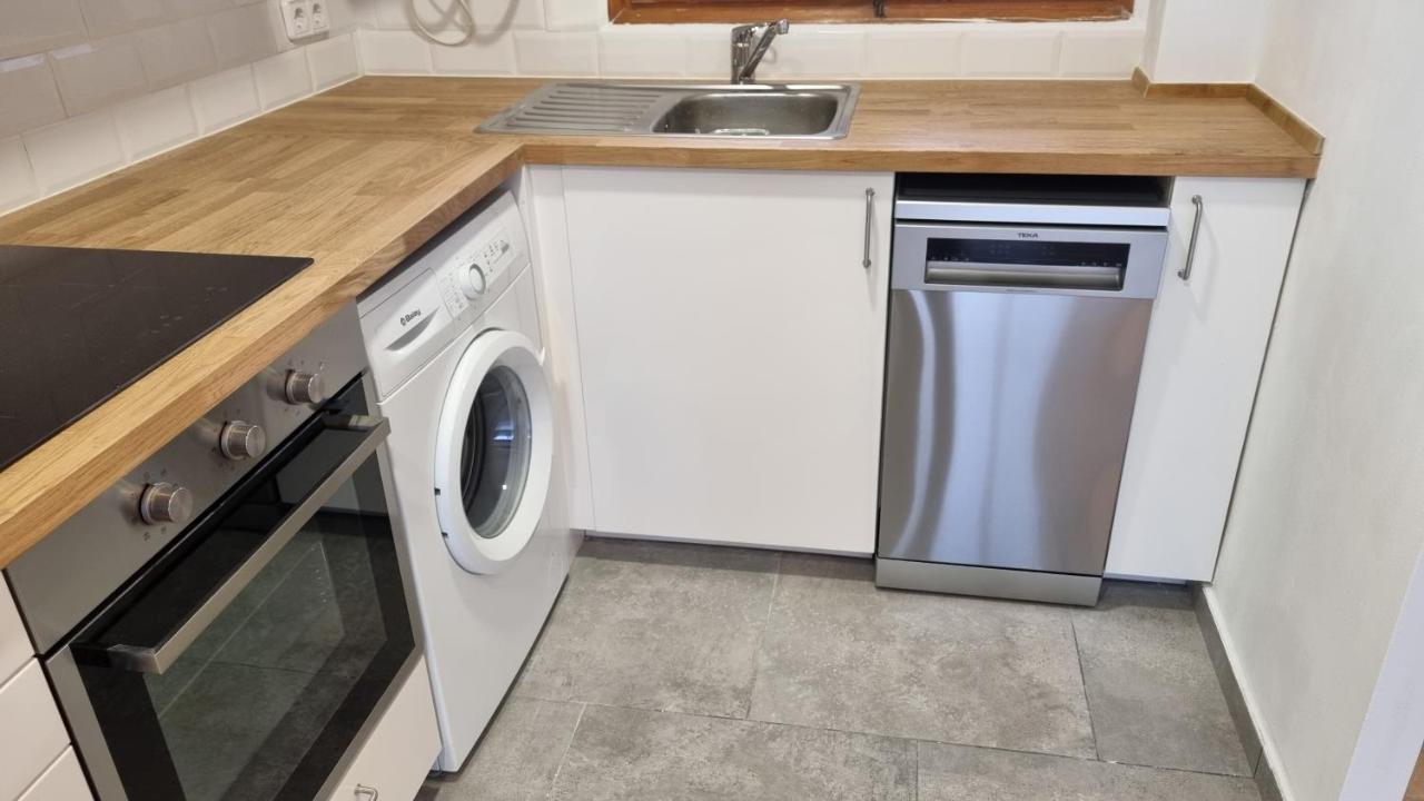 Apartamento familiar con piscina y wifi L' Escala Esterno foto