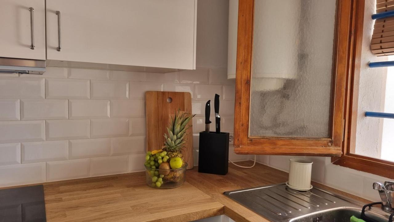 Apartamento familiar con piscina y wifi L' Escala Esterno foto
