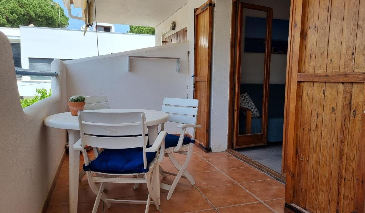 Apartamento familiar con piscina y wifi L' Escala Esterno foto